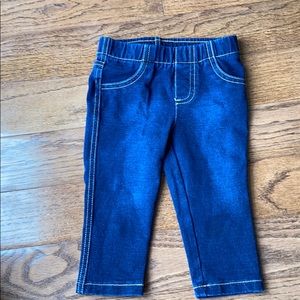 Jumping Beans girls denim jeggings